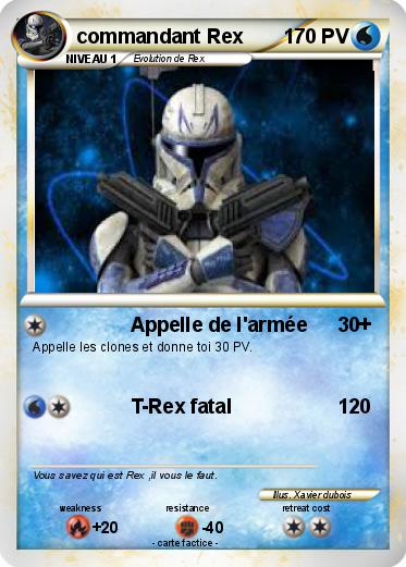 Pokemon commandant Rex