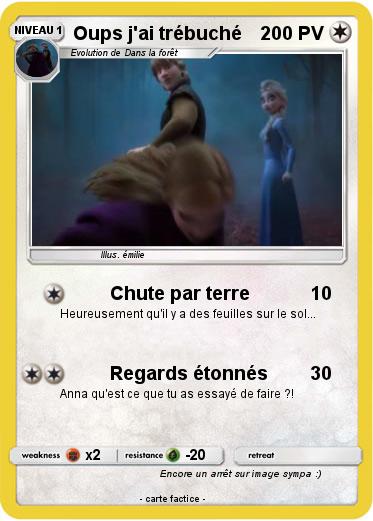 Pokemon Oups j'ai trébuché