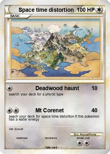 Pokemon Space time distortion