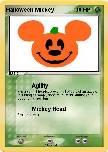Pokemon Halloween Mickey