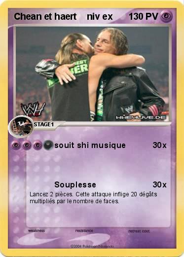 Pokemon Chean et haert    niv ex