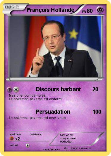 Pokemon François Hollande