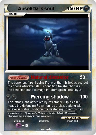 Pokemon Absol/Dark soul