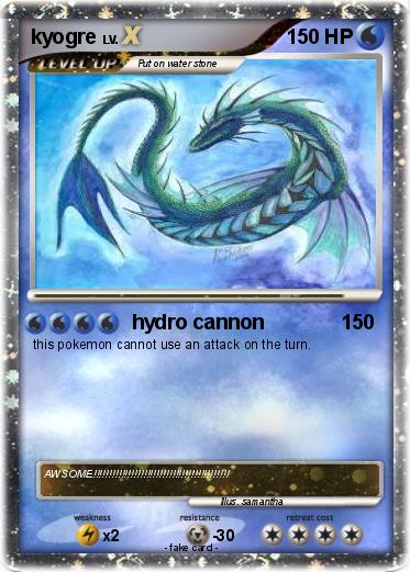 Pokemon kyogre