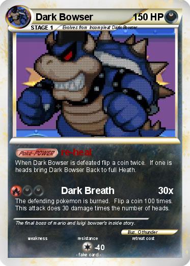 Pokemon Dark Bowser
