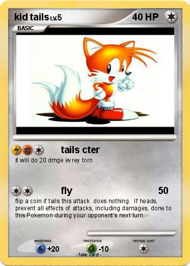 Pokemon kid tails