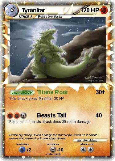 Pokemon Tyranitar