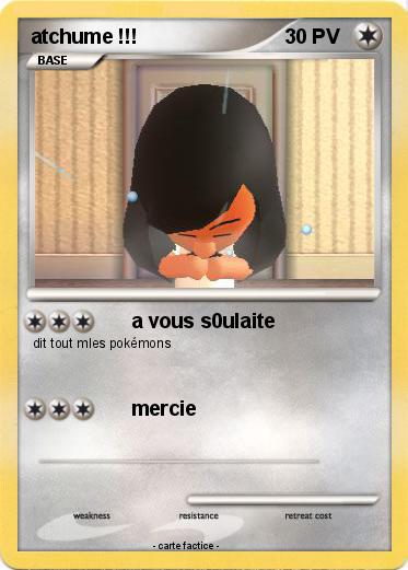 Pokemon atchume !!!
