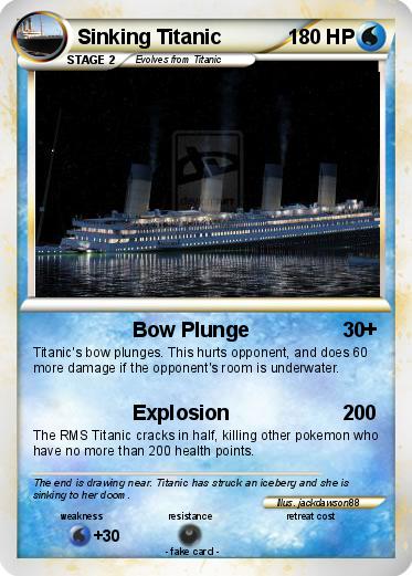 Pokemon Sinking Titanic