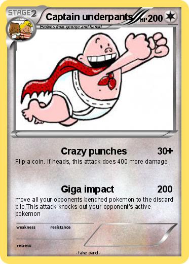Pokemon Captain underpants