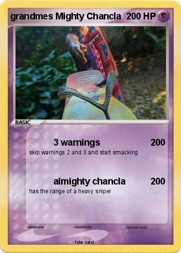 Pokemon grandmes Mighty Chancla