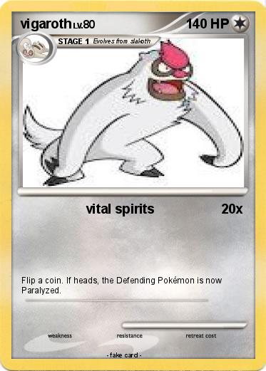 Pokemon vigaroth