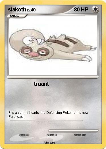 Pokemon slakoth