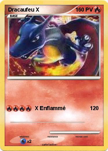 Pokemon Dracaufeu X