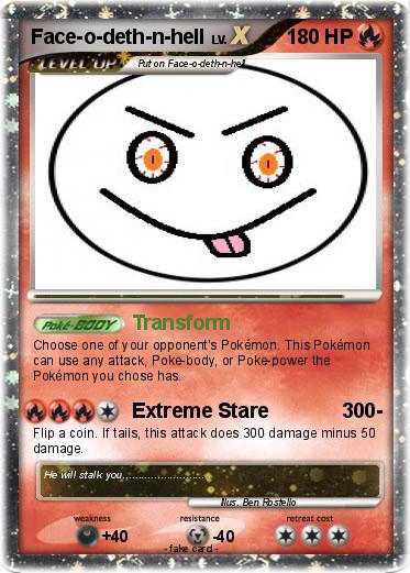 Pokemon Face-o-deth-n-hell
