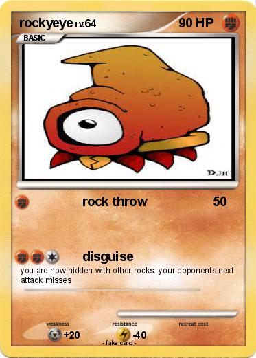 Pokemon rockyeye
