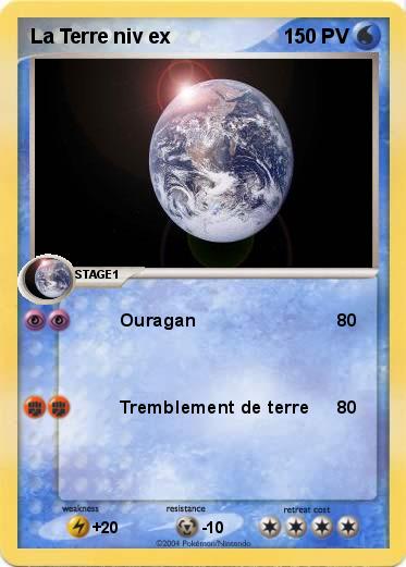 Pokemon La Terre niv ex