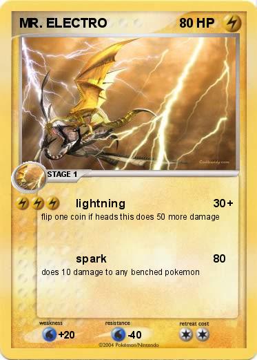 Pokemon MR. ELECTRO