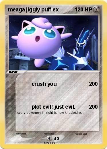 Pokemon meaga jiggly puff ex