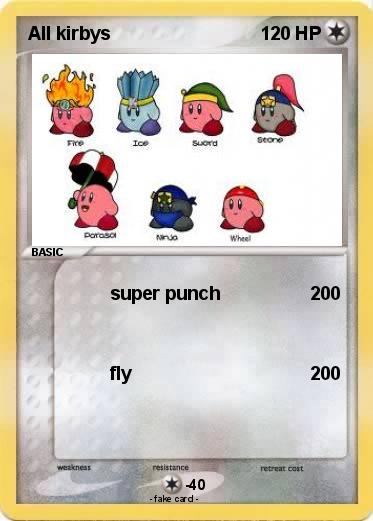 Pokemon All kirbys