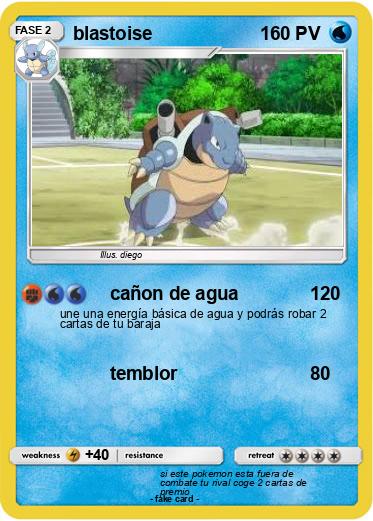 Pokemon blastoise