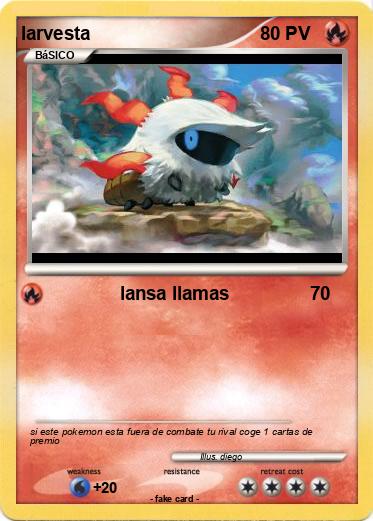 Pokemon larvesta