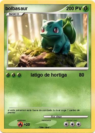 Pokemon bolbasaur