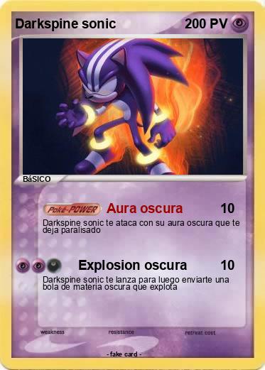 Pokemon Darkspine sonic