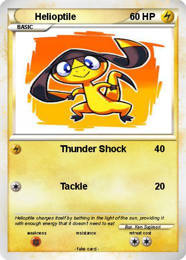 Pokemon Helioptile