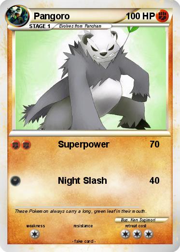 Pokemon Pangoro