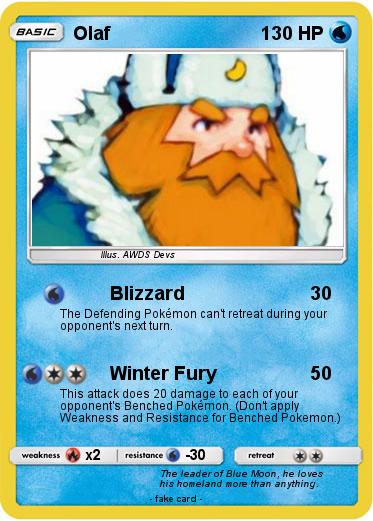 Pokemon Olaf