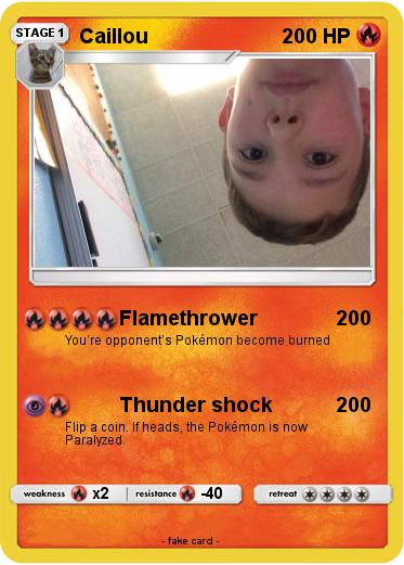 Pokemon Caillou