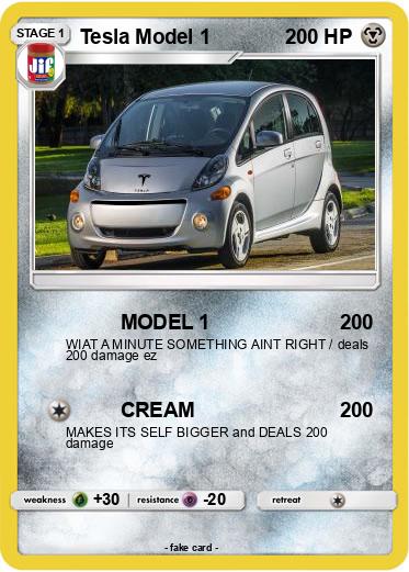 Pokemon Tesla Model 1
