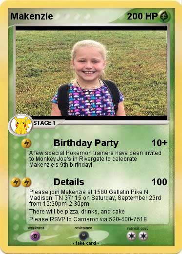 Pokemon Makenzie