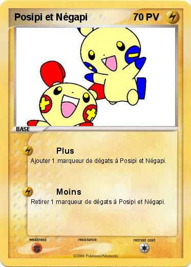 Pokemon Posipi et Négapi