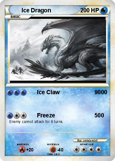 Pokemon Ice Dragon