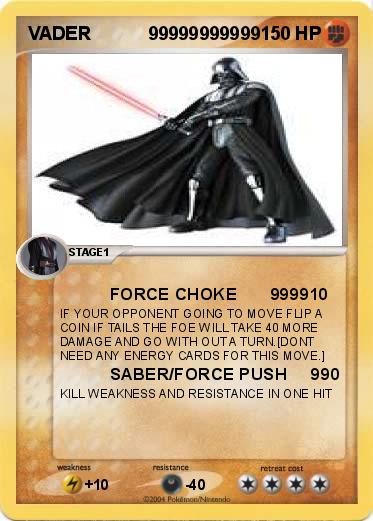 Pokemon VADER           99999999999