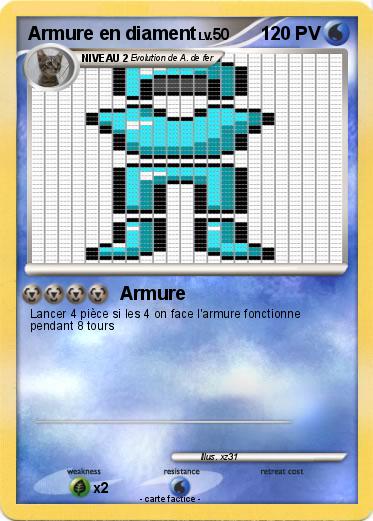 Pokemon Armure en diament