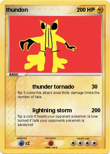 Pokemon thundon