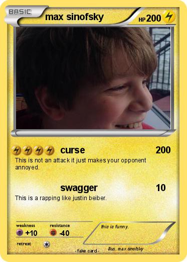 Pokemon max sinofsky