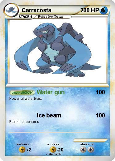 Pokemon Carracosta