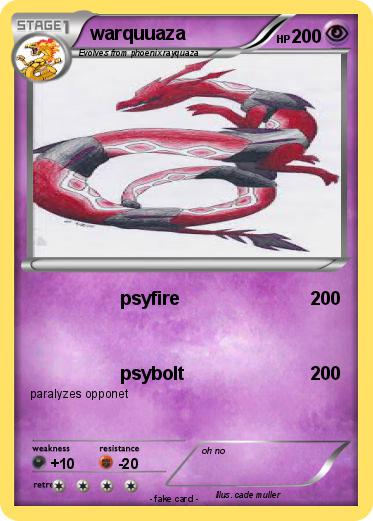 Pokemon warquuaza