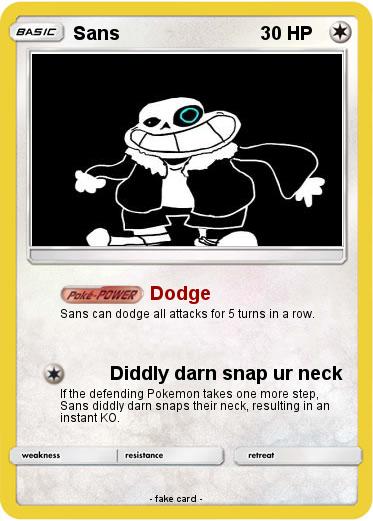 Pokemon Sans