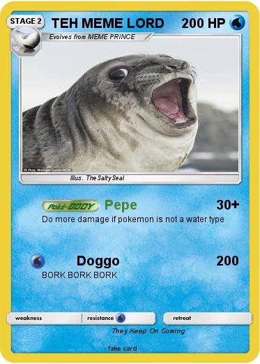 Pokemon TEH MEME LORD