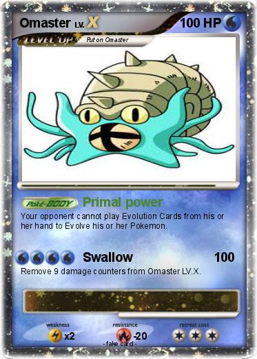 Pokemon Omaster
