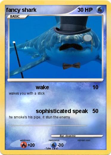 Pokemon fancy shark