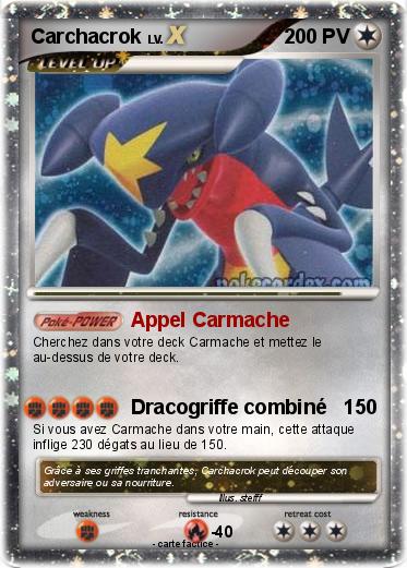 Pokemon Carchacrok