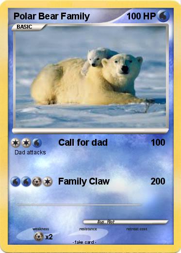Pokemon Polar Bear Family