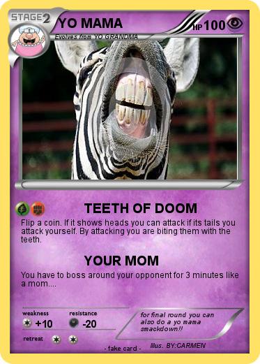 Pokemon YO MAMA