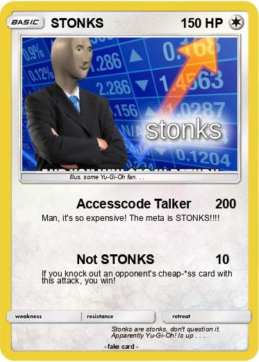 Pokemon STONKS